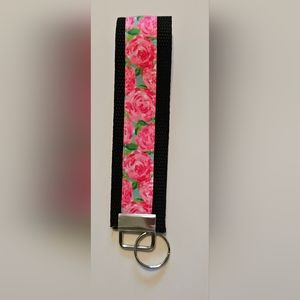 Key chain wristlet. Handmade